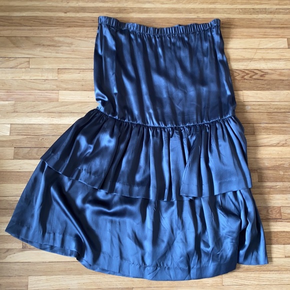 💙 Black 100% silk dress - Picture 5 of 5